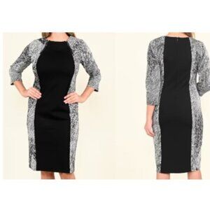 Black & White Dress - Large